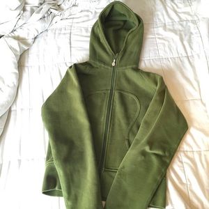 Green Lululemon hoodie